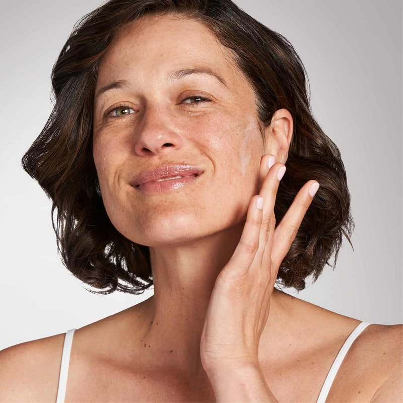 Naturlig, sunn hud etter behandling
